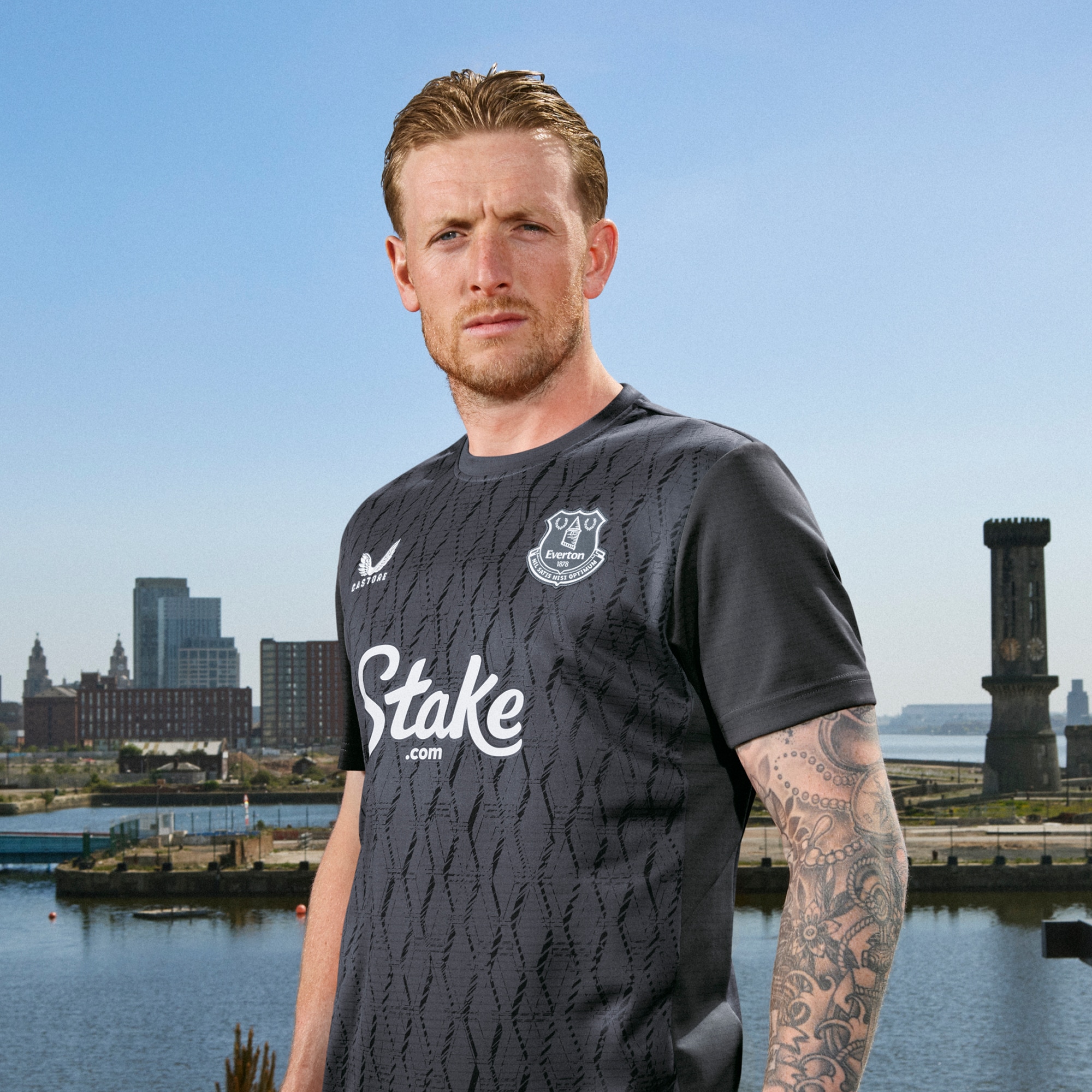 Everton Castore Away Replica Shirt 2025-26 - Unsponsored